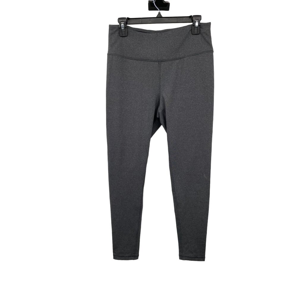 Tek Gear Leggings Womens L Used Gray High Rise Shapewear